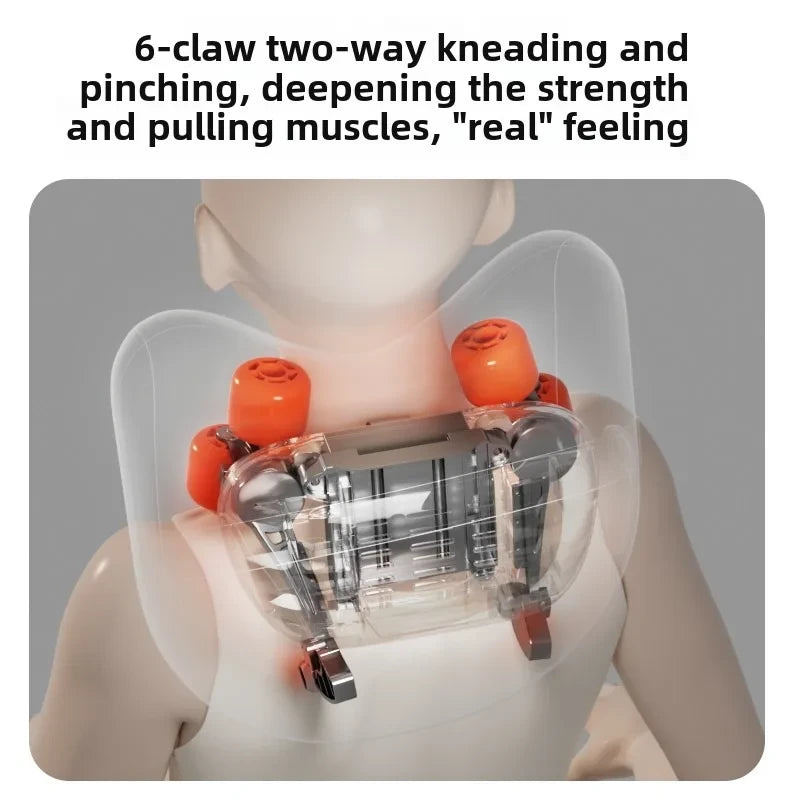 Wireless Shiatsu Neck Massage Pillow