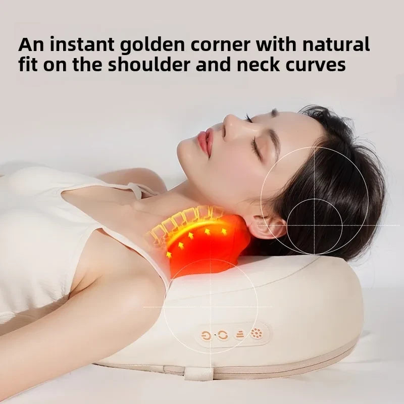 Wireless Shiatsu Neck Massage Pillow