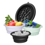 Folding Face Ice Bath Bowl